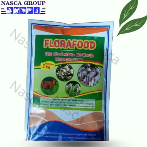 FLORAFOOD – Men Vi Sinh & Enzyme Tiêu Hóa Cho Gia Súc Gia Cầm